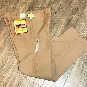 Wrangler Men's Wrancher Boot Jeans Dress Pant Stretch Khaki Men's Size 38 X 34